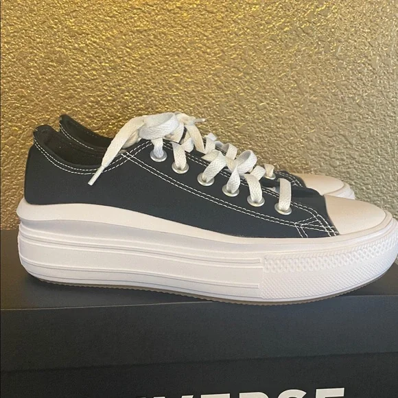 CHUCK TAYLOR ALL STAR MOVE CANVAS PLATFORM SNEAKERS NEW! - Picture 3 of 8